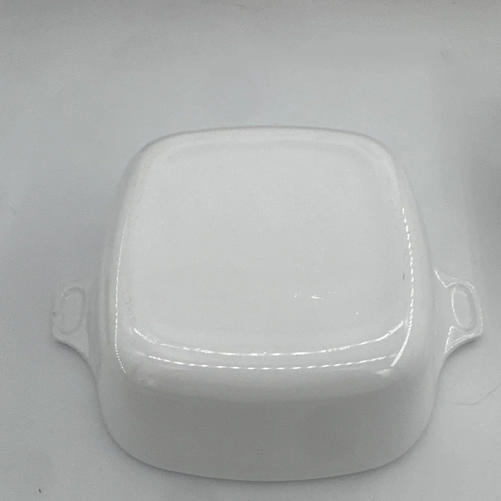 Corning Ware Casserole Dishes 22oz  P-43-B Lot of 3 w/2 Lids Vintage Bakeware